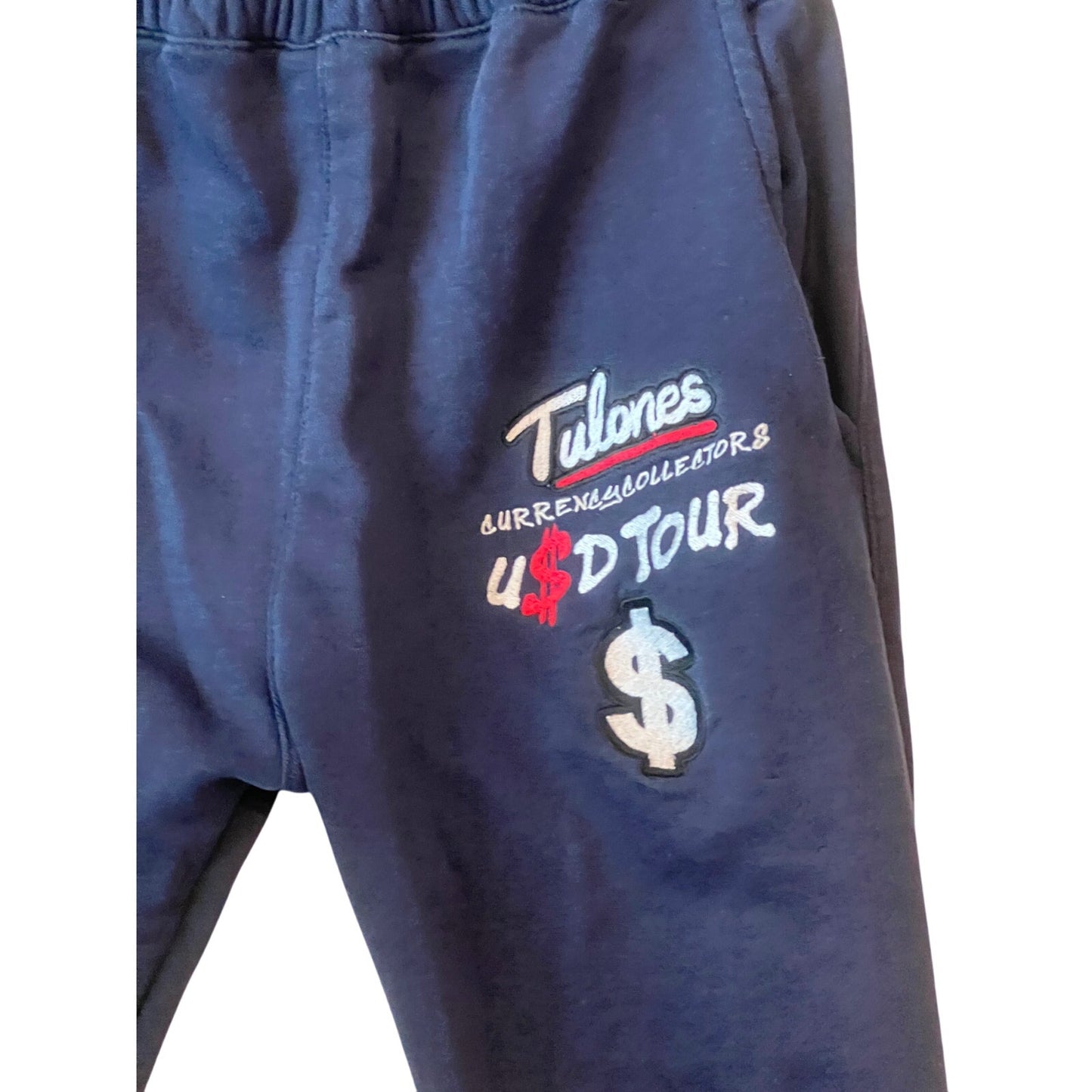Tulones Currency Collector U$D Tour Sweatpants Mens M