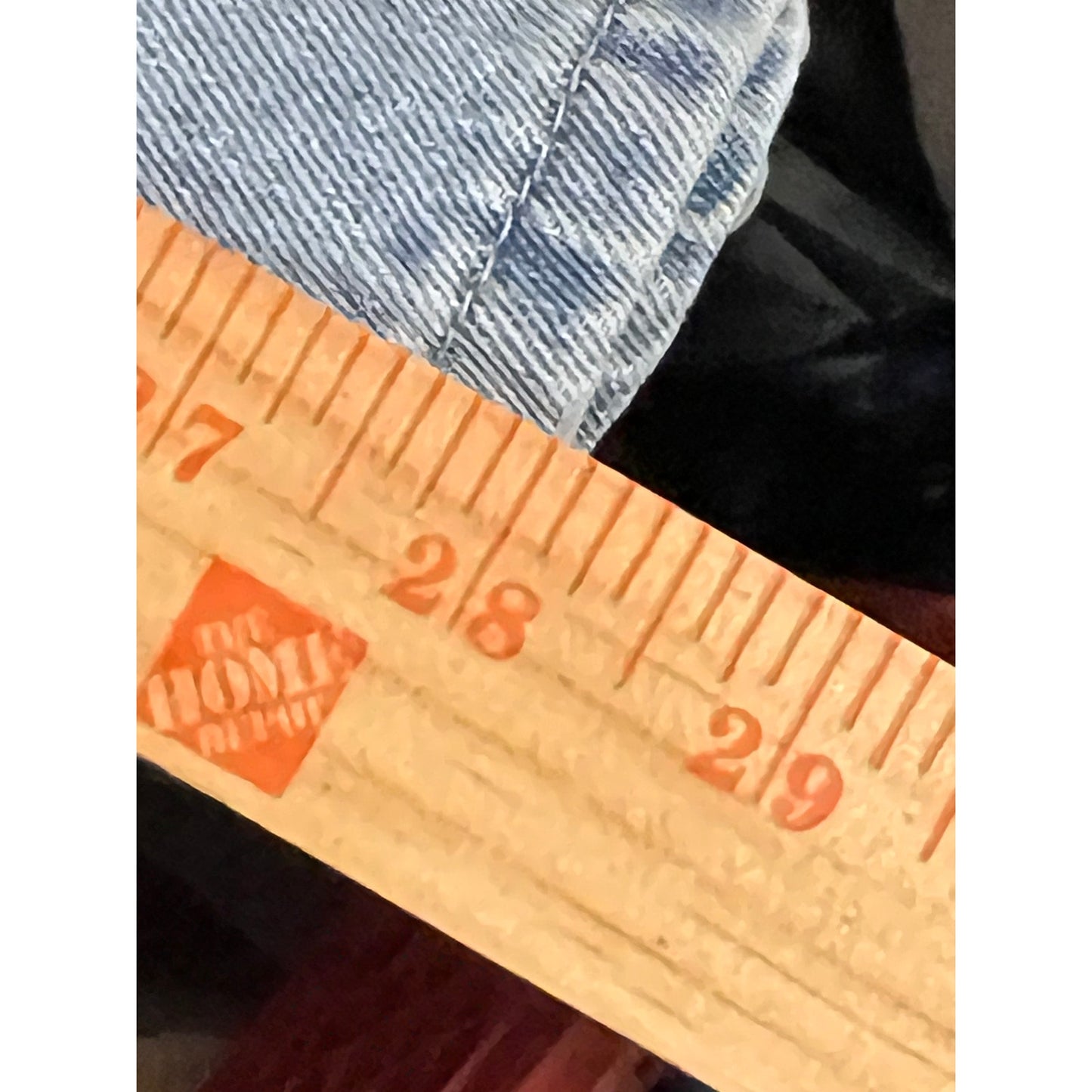 Newtusfan Blue Denim Baggy Jeans Mens 34x28
