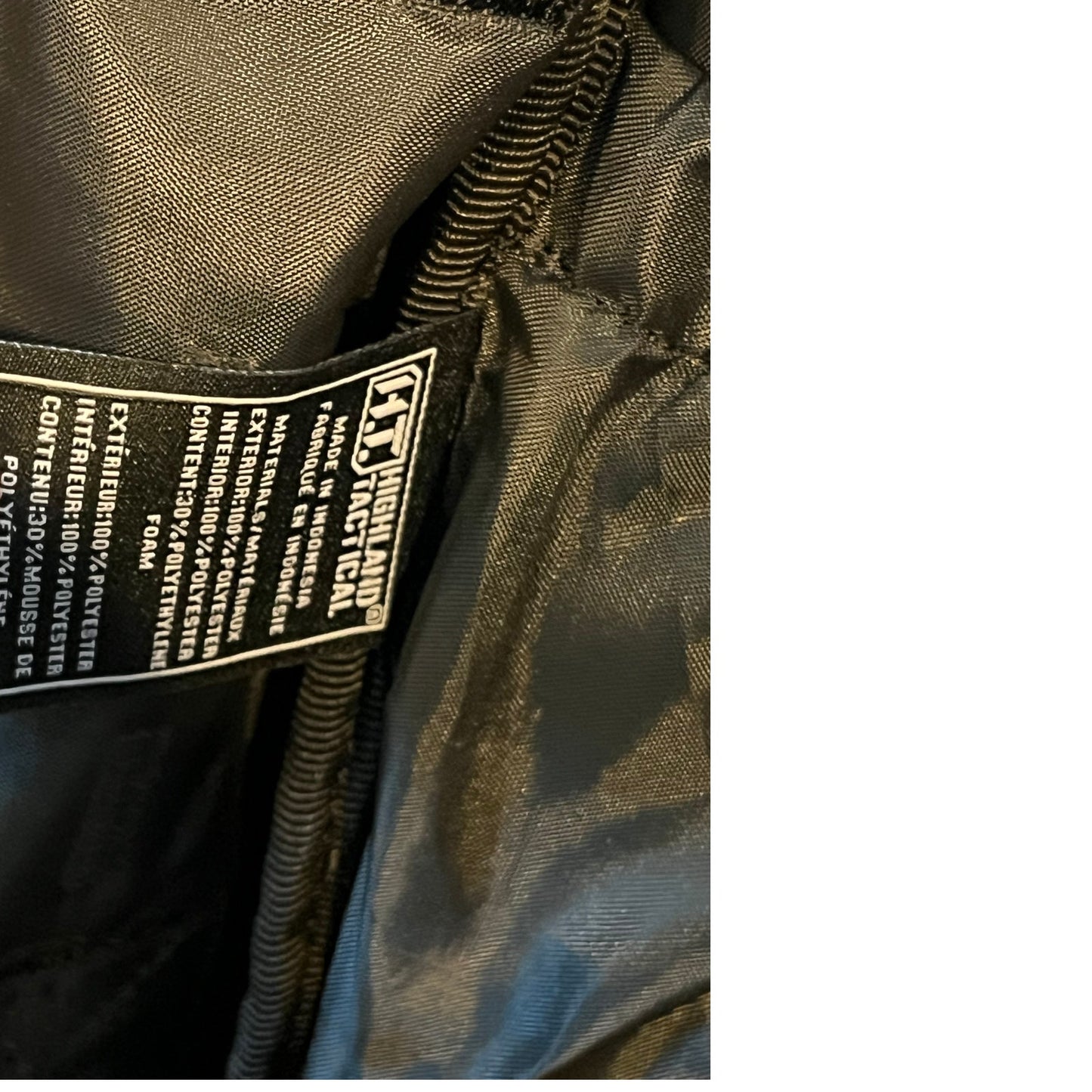 Highland Tactical Black Backpack XL