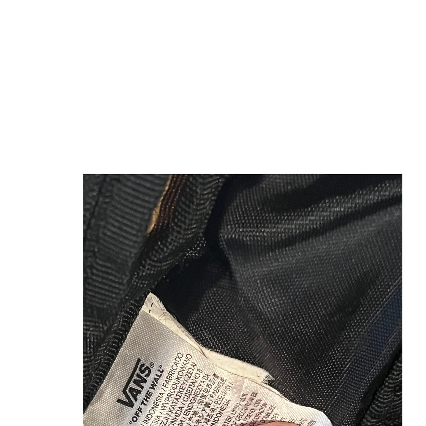 VANS Off The Wall Tan Computer Backpack