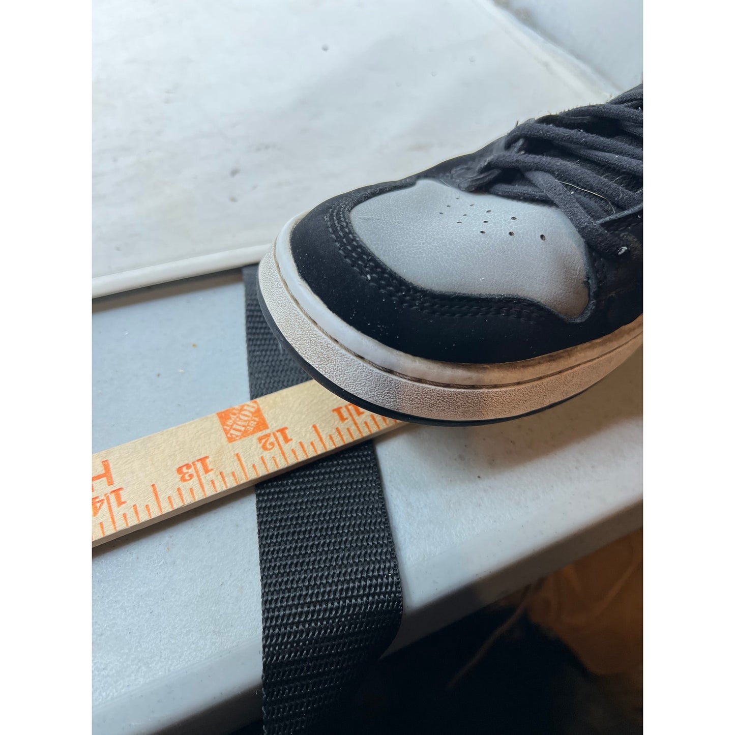 Zapatillas deportivas altas DC Shoes negras grises para hombre, talla 10.5