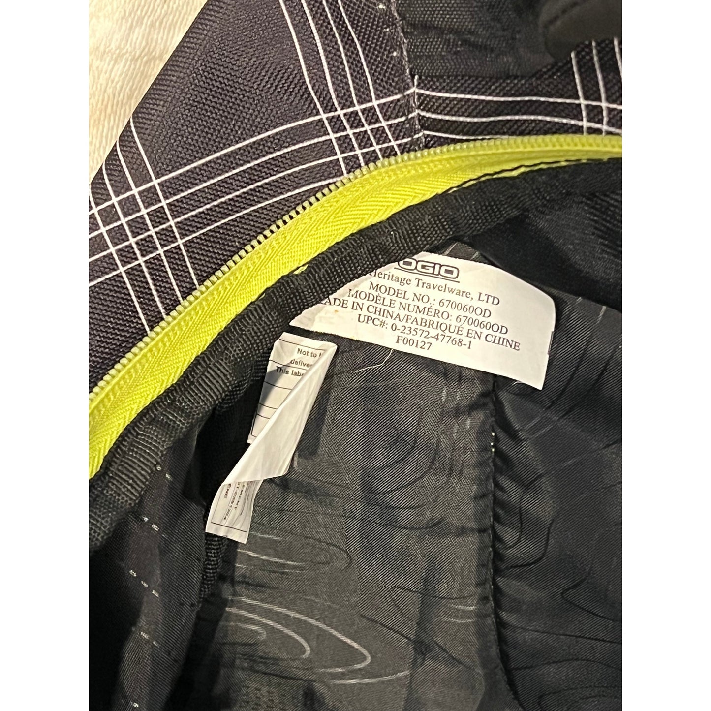 Ogio Lightweight Cloth Backpack