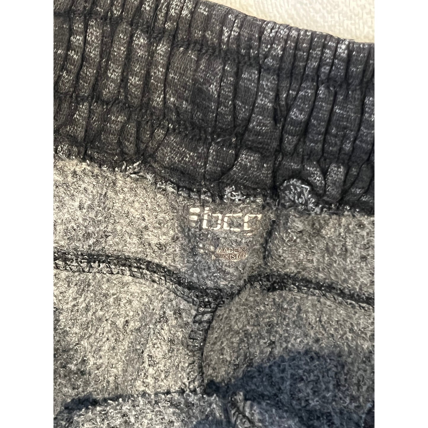 BCG Zippered Pocket Charcoal Gray Sweatpants Mens Med