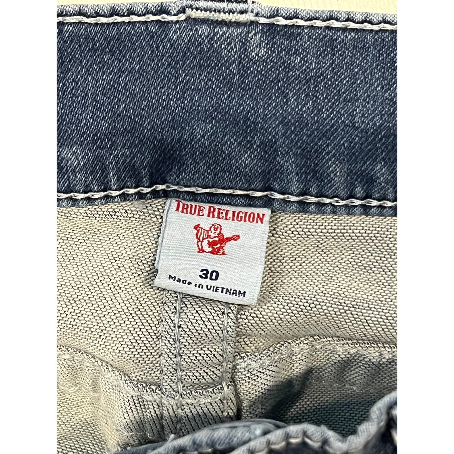 True Religion Geno Relaxed Slim Jeans Mens 30x32