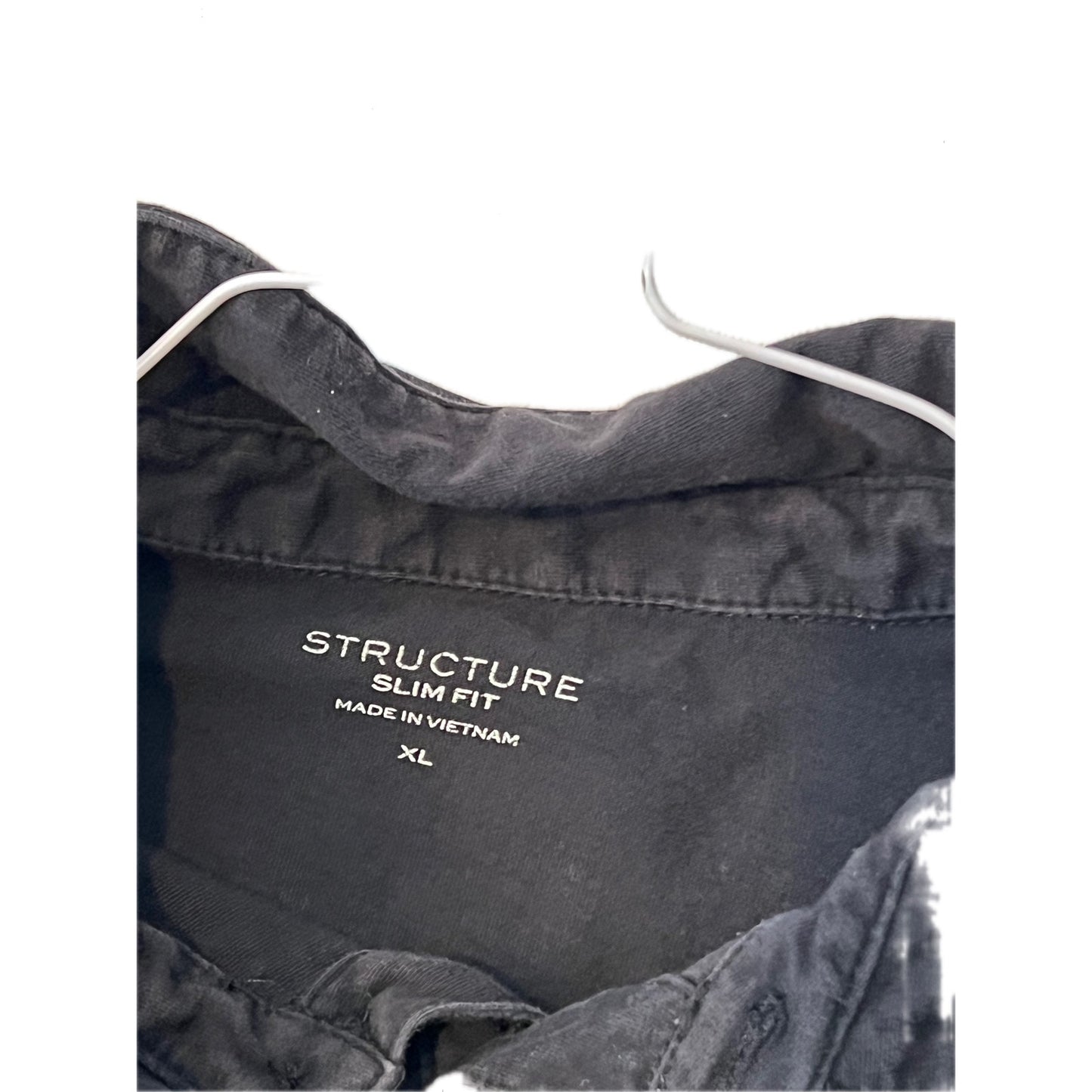 Structure Polo noir coupe ajustée Femme XL