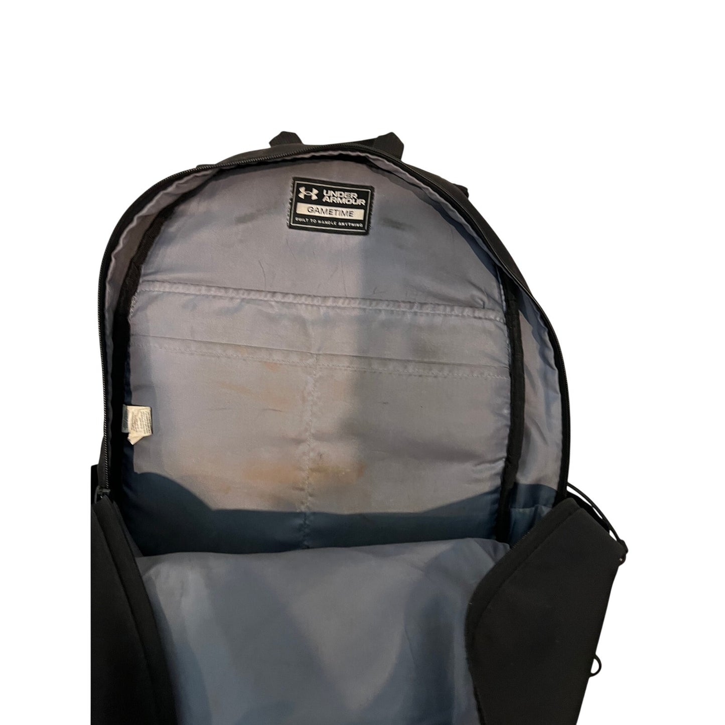 Under Armour Gametime Backpack Black White