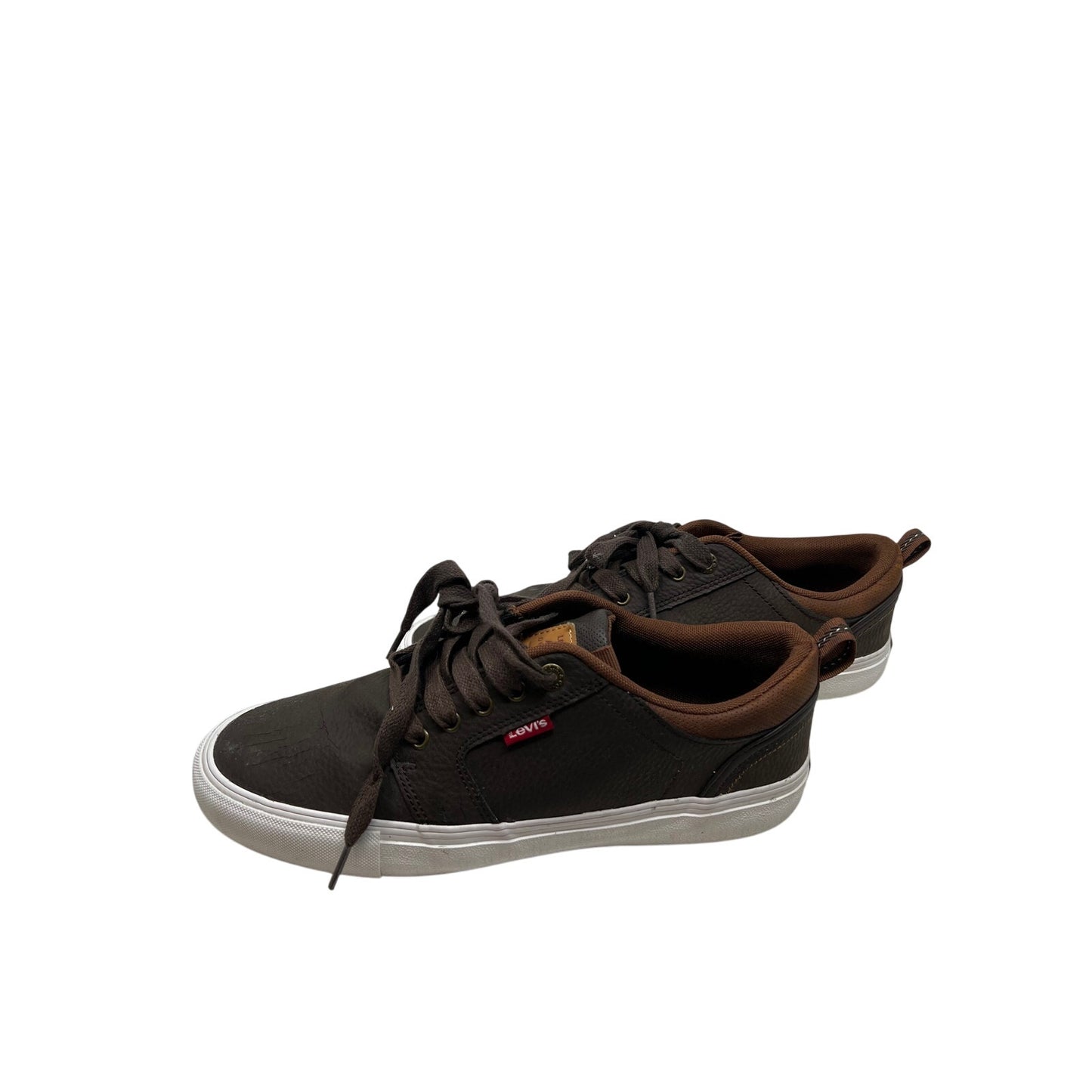 Levi's Alpine Brown Low Top Lace-Up Sneaker Shoes 9
