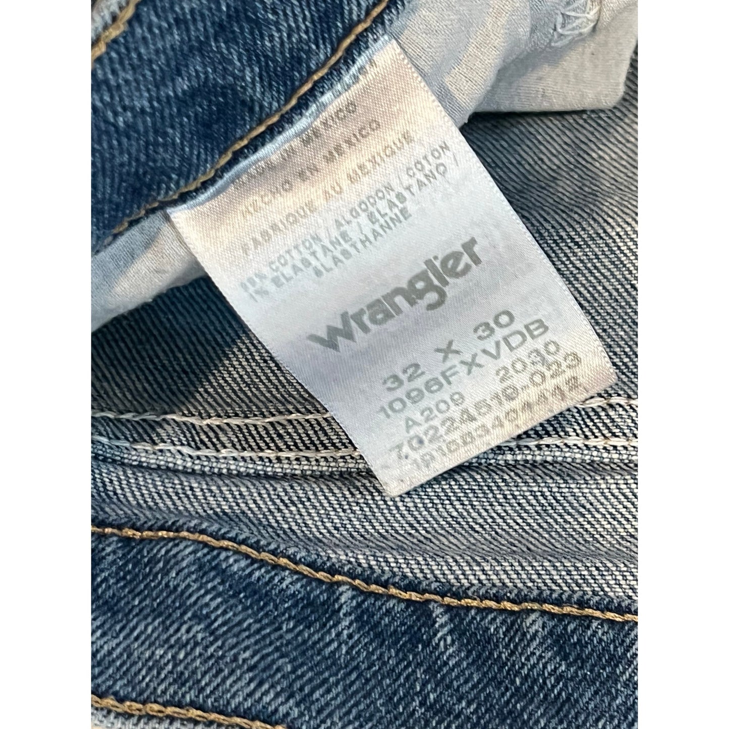 Wrangler Straight Fit Jeans Mens 32x30