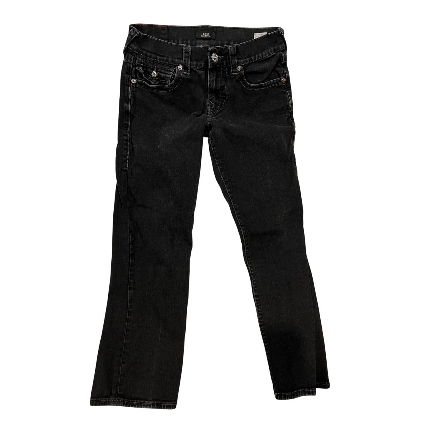 True Religion Relaxed Straight Ricky Jeans Mens 30x28