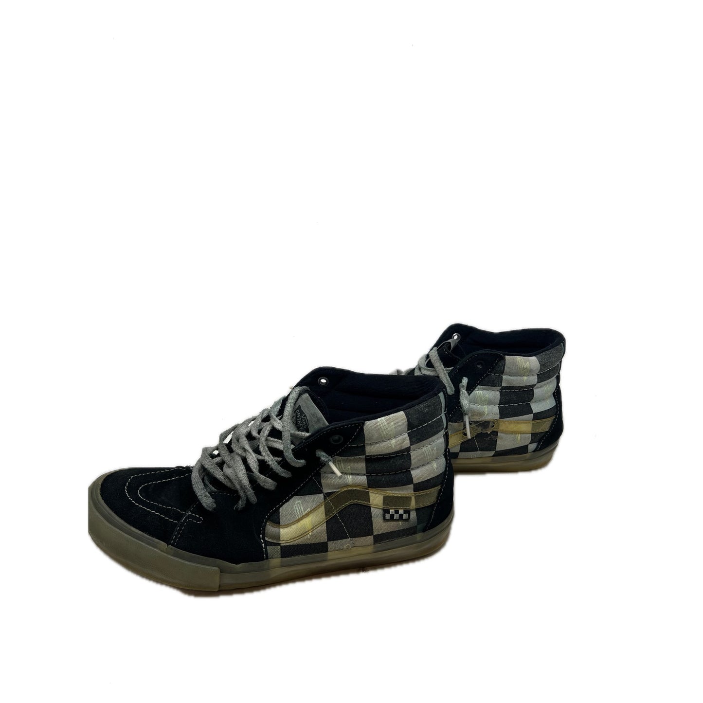 Vans High top Checked Skate Shoes Mens 11.5