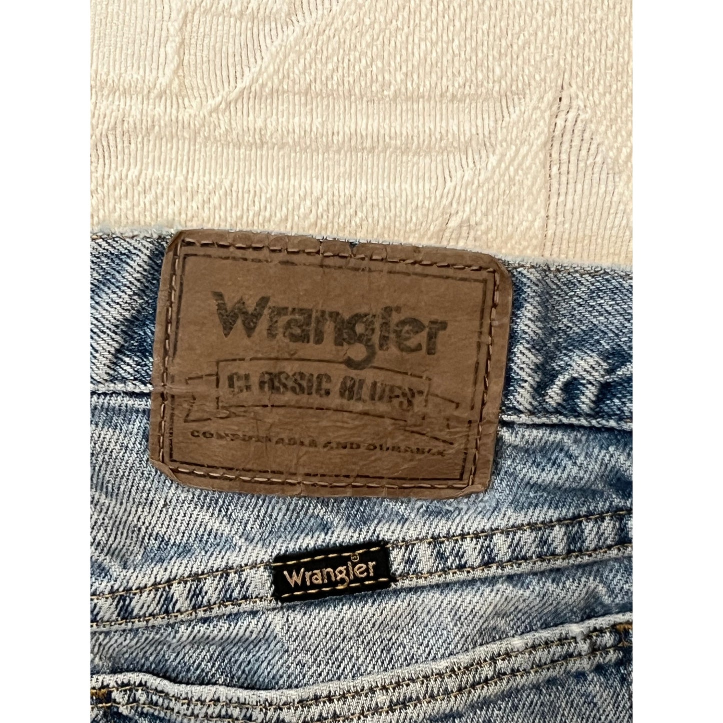 Wrangler Straight Fit Jeans Mens 31x32