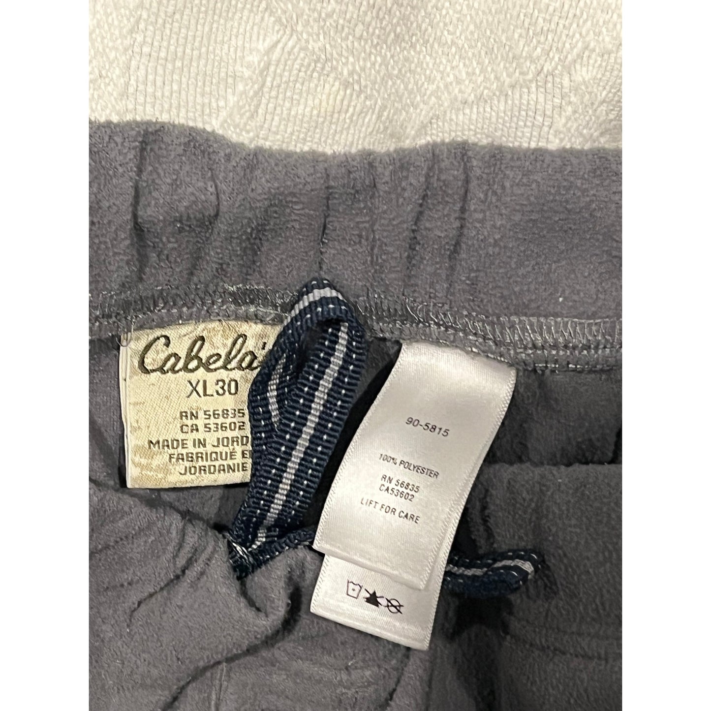 Cabela Fleece Joggers Casual Pants Mens XL30