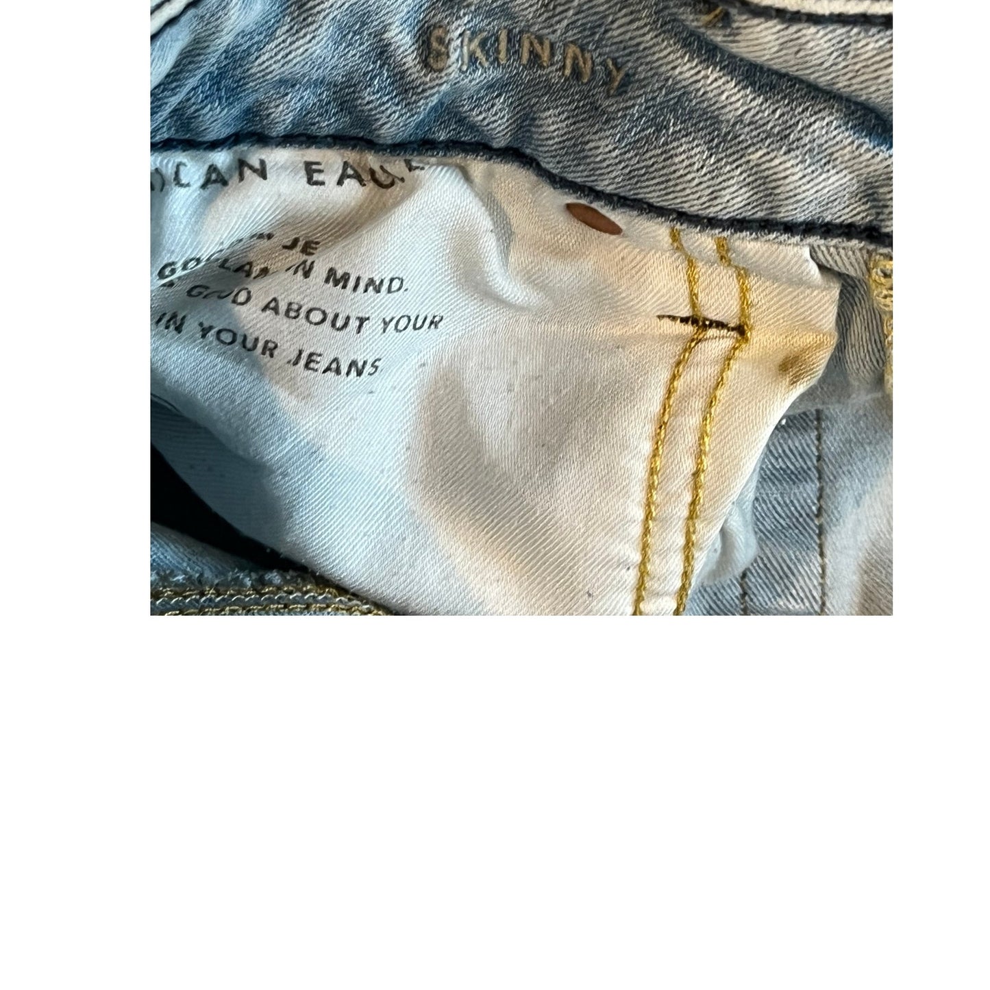 American Eagle Athletic Skinny Fit Jeans Mens 32x36