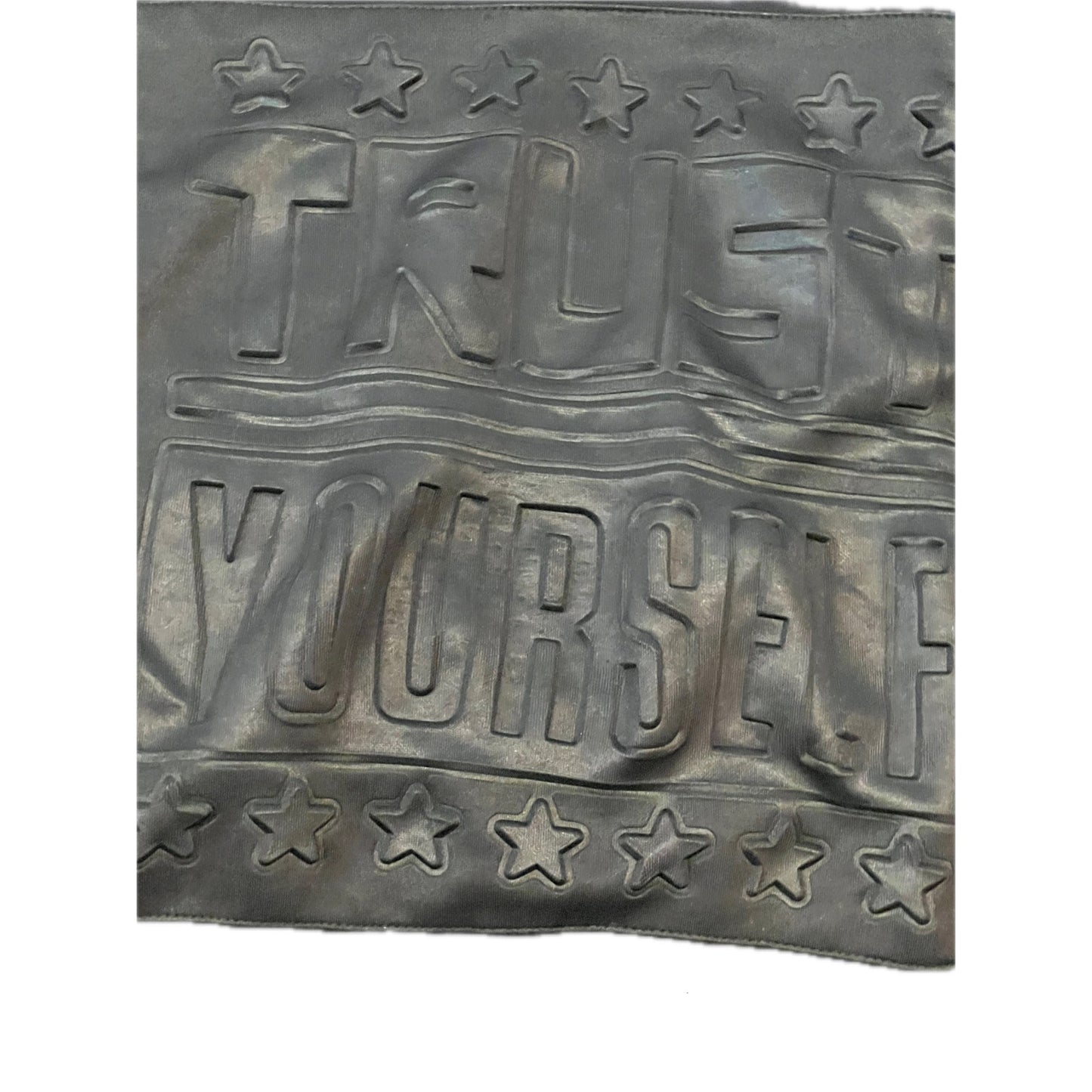 Trust Yourself CR-24 Embossed Black T-Shirt Mens L