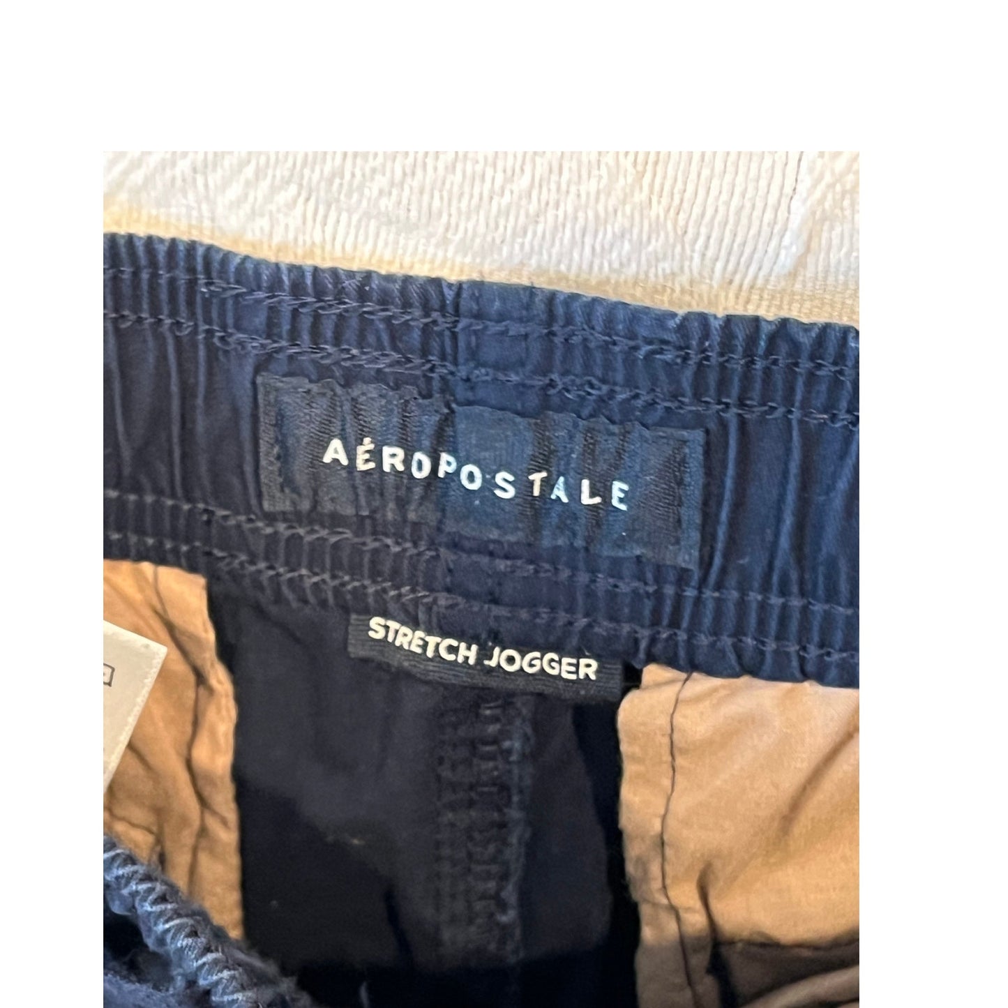 Aeropostale Navy Blue Modern Jogger Pants Mens XS