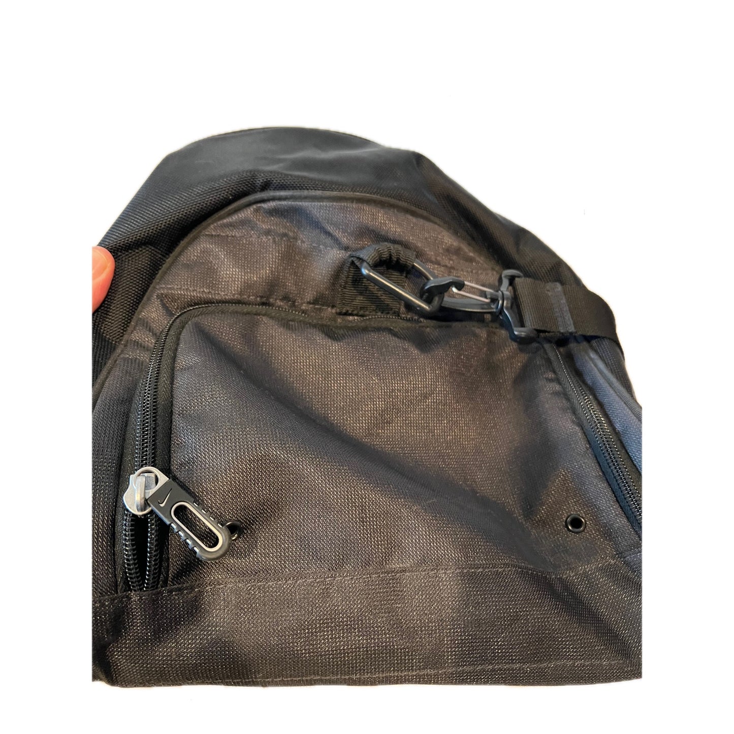 Nike Black Duffel Bag 22"x12"x10" Zipped