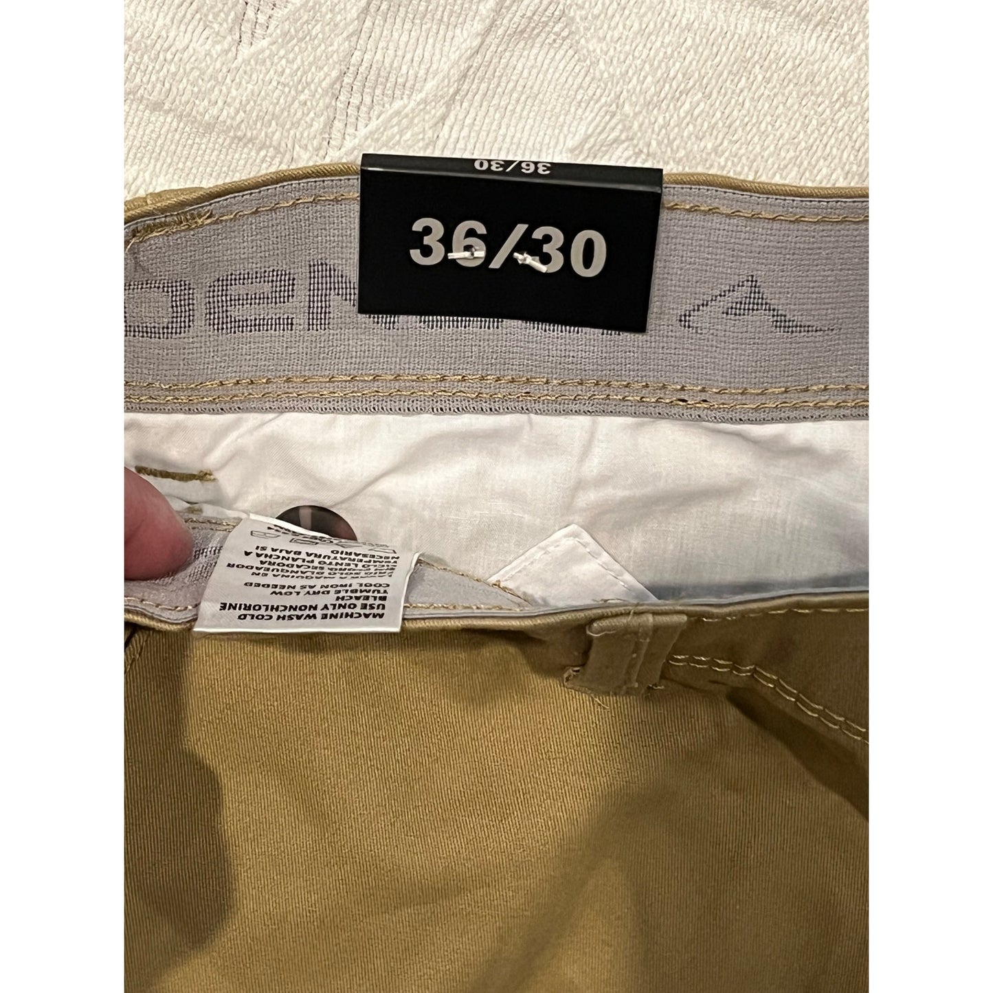 Denali Beige Chino Pants NWT Mens 36x30
