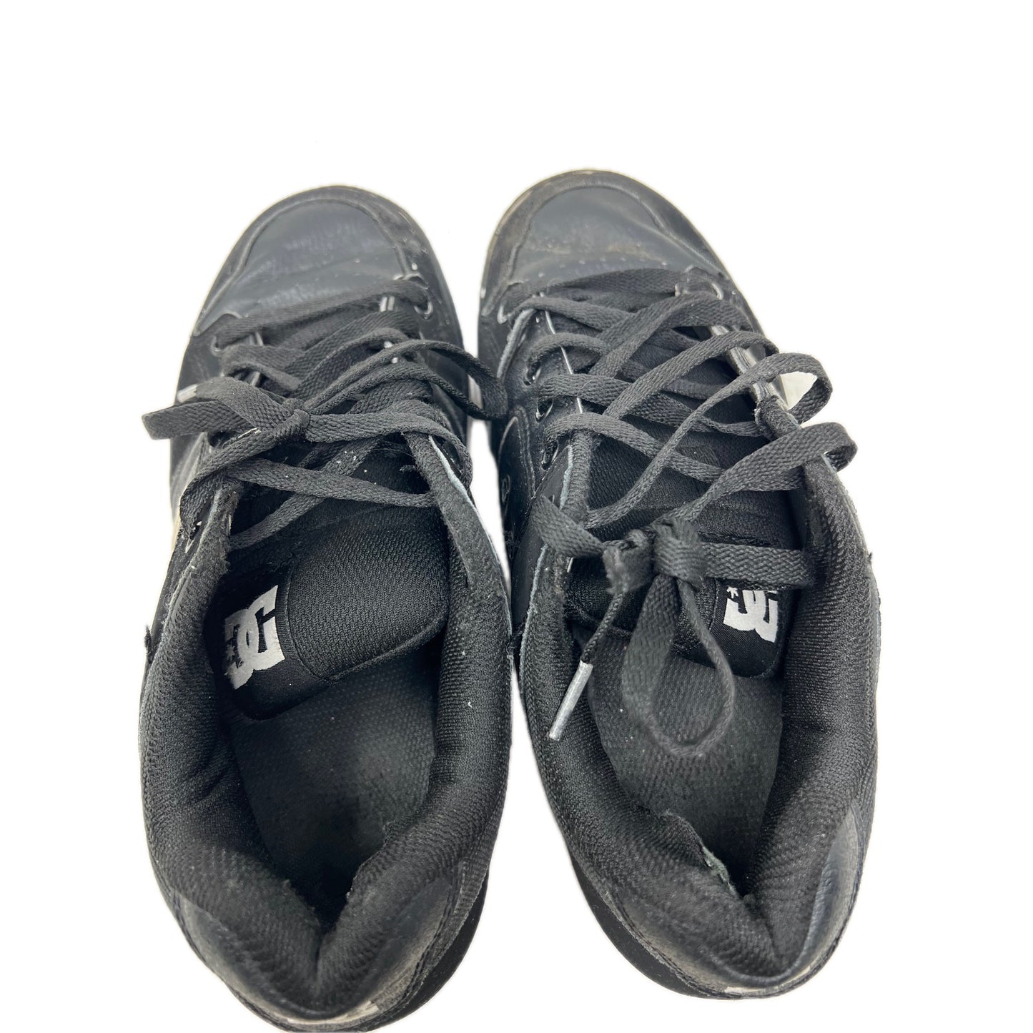 DC Pure Black Sneakers Skate Mens Size 9