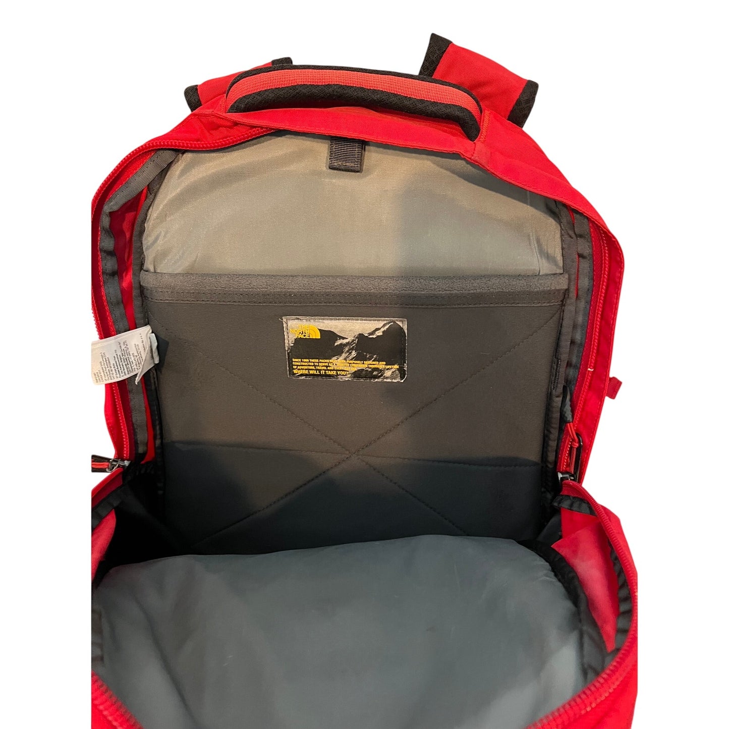 The North Face Borealis Red Black Backpack