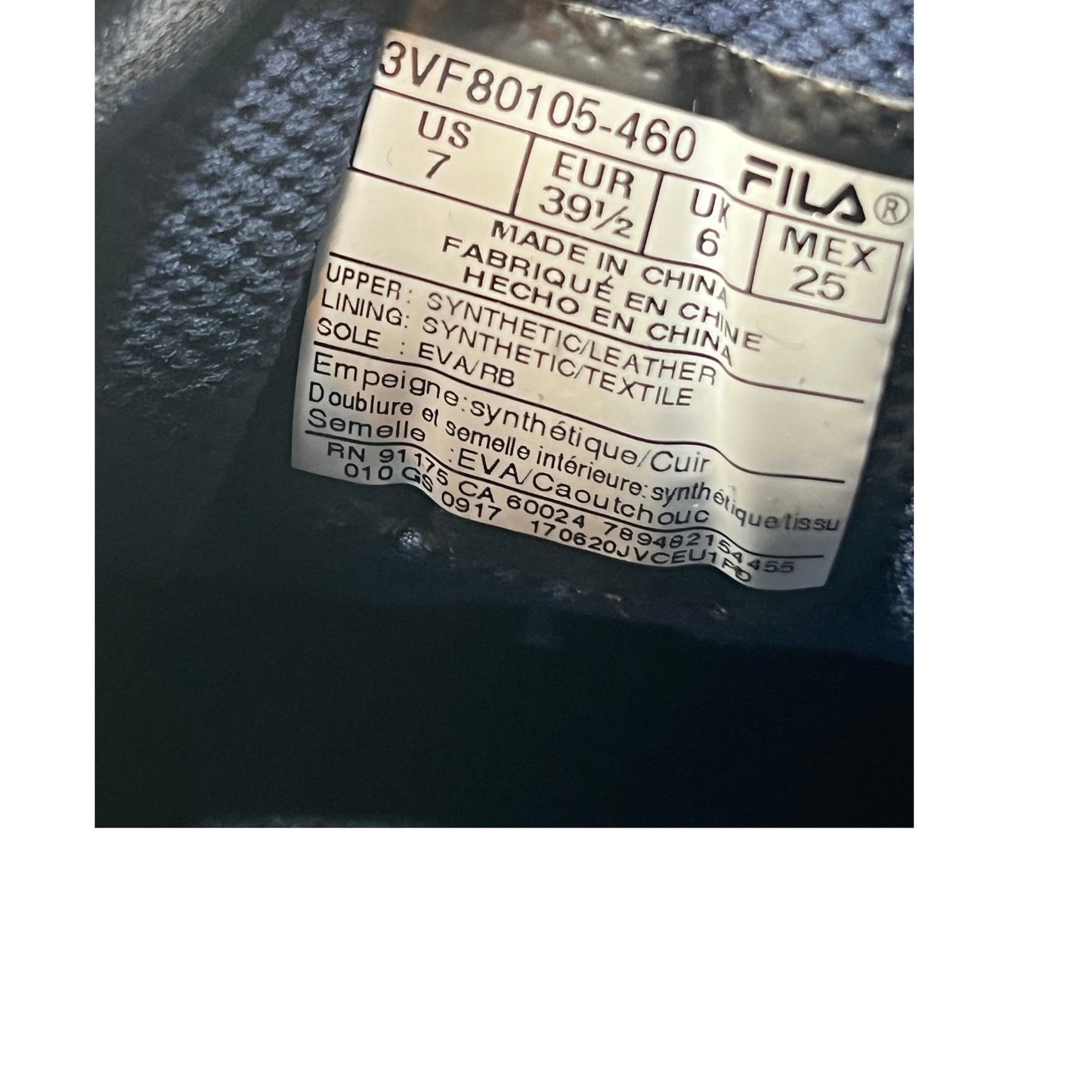 Fila Original Fitness Big-Little Kids' Shoes Mens 7