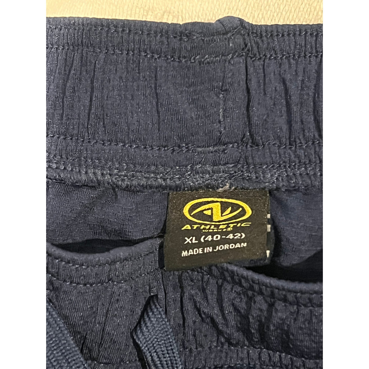 Athletic Works Navy Blue Training Shorts Mens Size XL 40-42