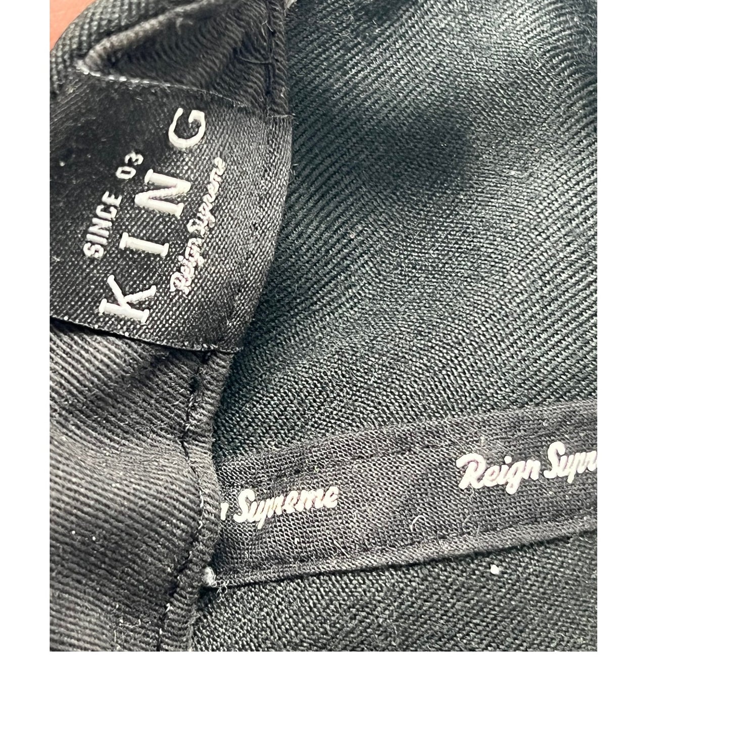 King Apparel Reign Supreme Camo Snapback Baseball Cap