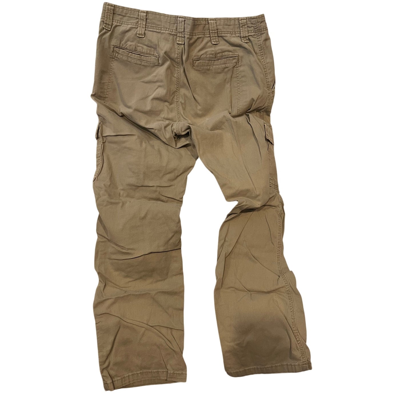 Wrangler Beige Relaxed Fit Cargo Pants Mens 34x32