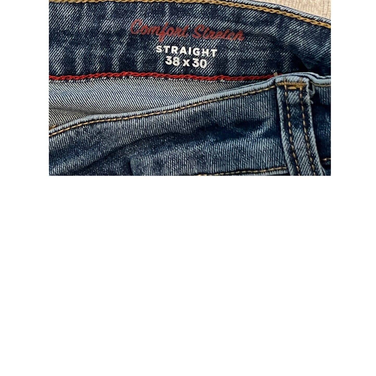 Jeans coupe droite Izod homme 38x30