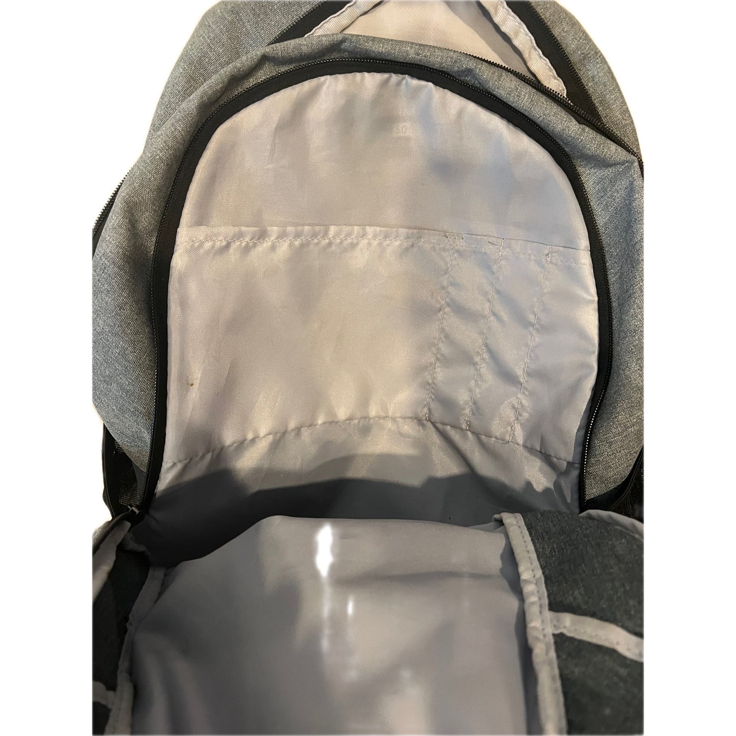 Under Armour Gray Black Hustle 5.0 Backpack