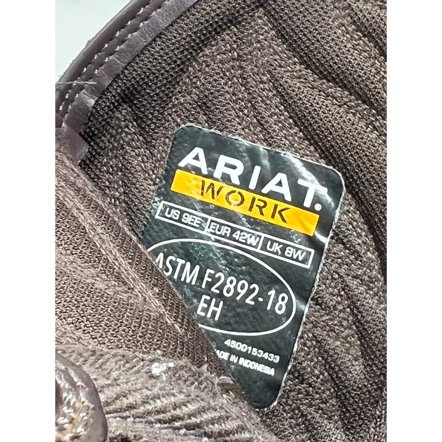 Ariat Groundbreaker Square Toe Work Boot – Men’s Western 9EE