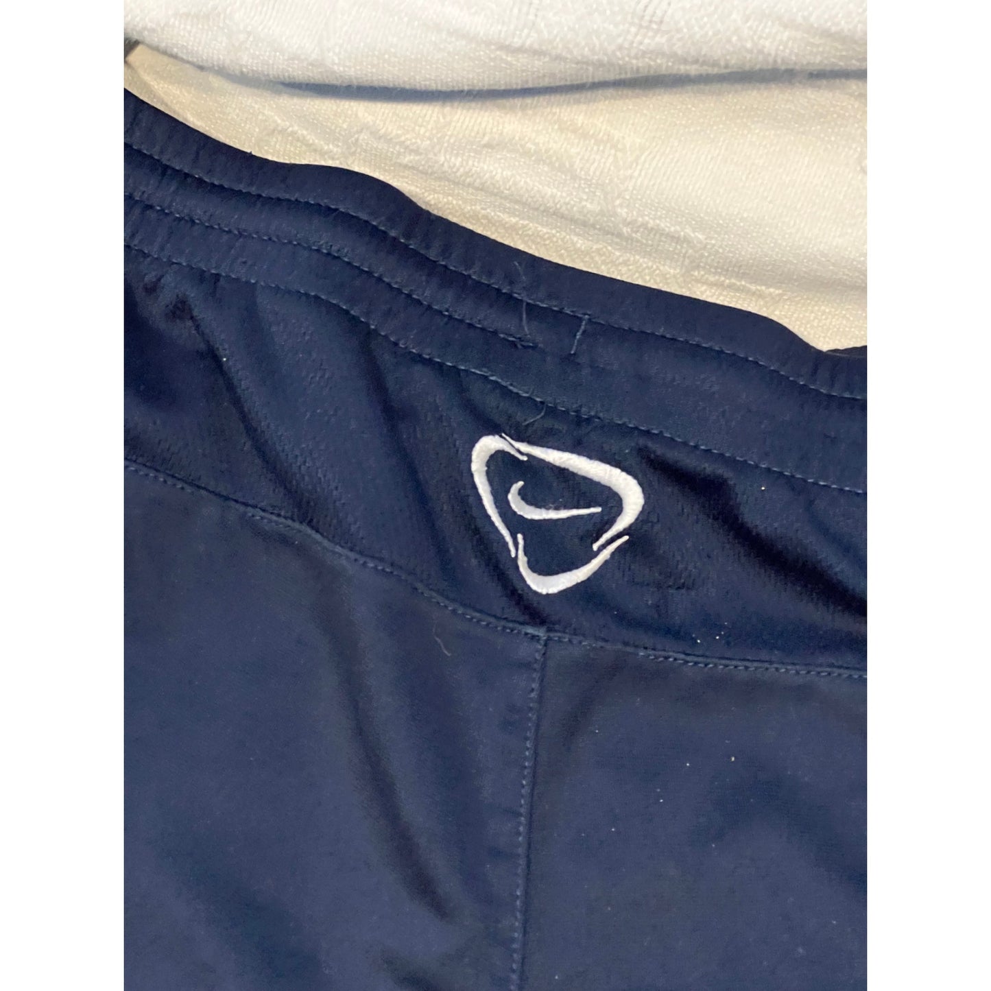 Shorts de baseball longs Nike Dri Fit bleu marine pour homme taille M