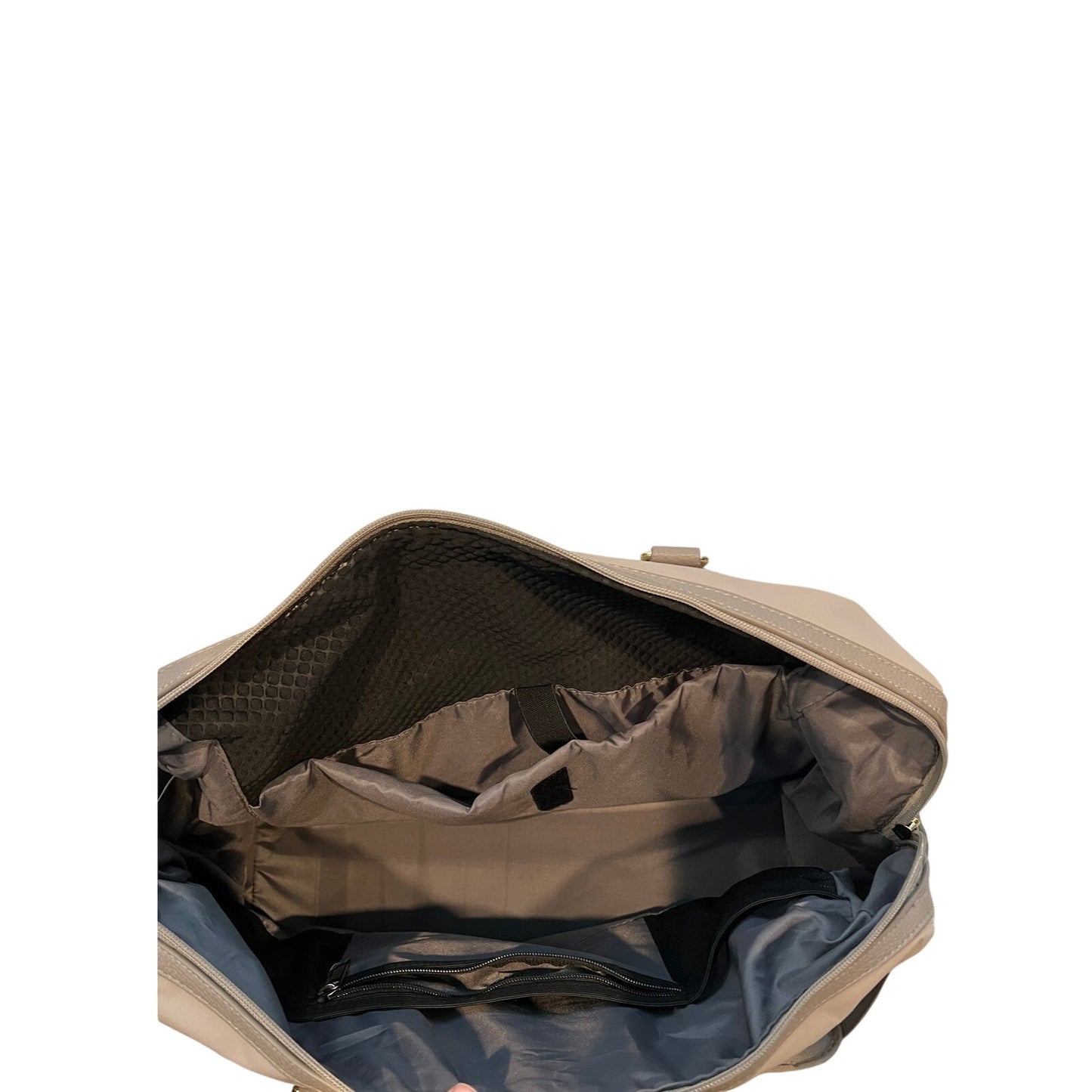 Sac week-end cabine structuré Open Story Signature taupe