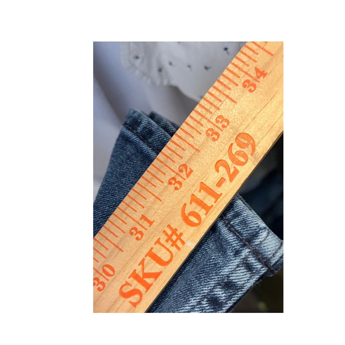 Hudson Blake Jeans corte recto delgado para hombre 40x33