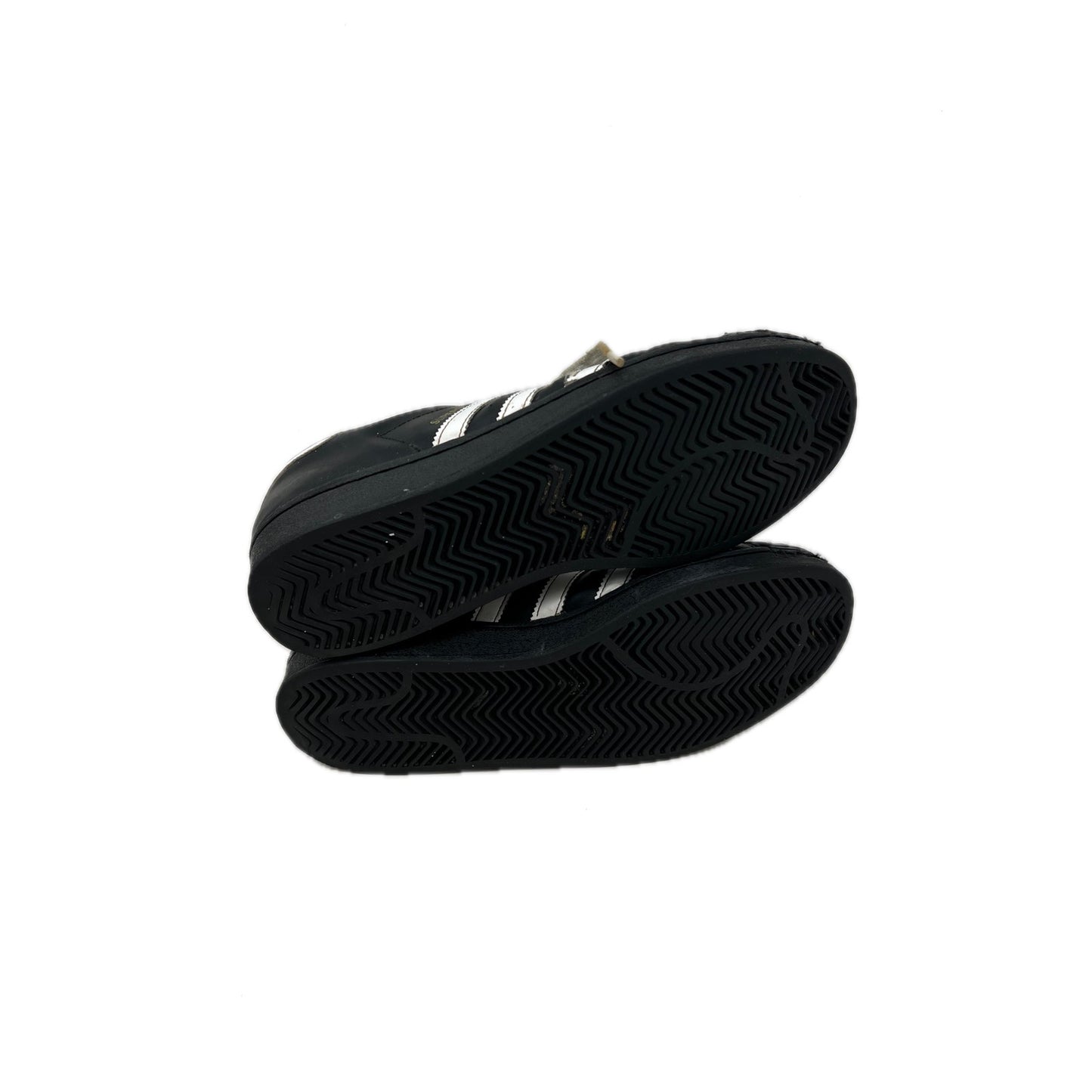 adidas Superstar Core Black Cloud White Gold Mens 8.5