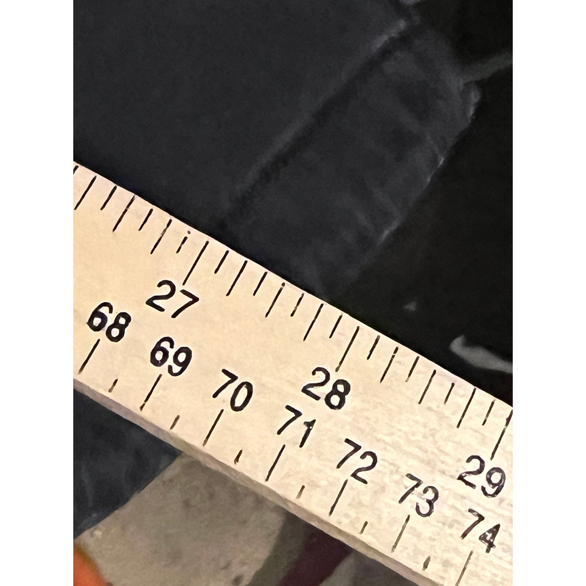 H&M Straight Cargo Black Jeans Mens 40x28