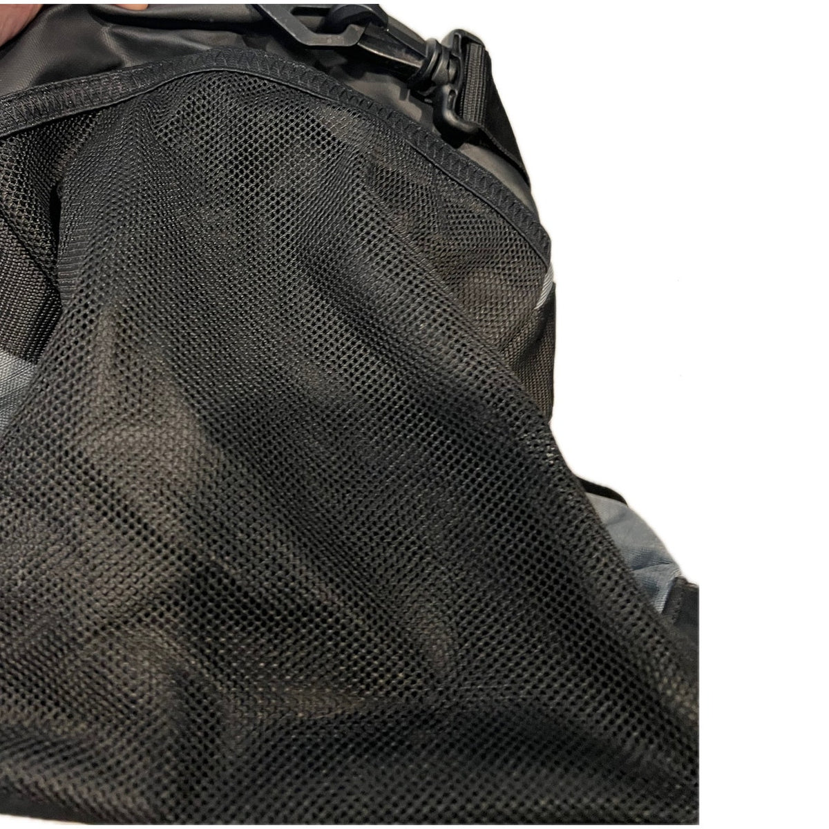 Nike Brasilia 9.5 Gray Black Medium 60L Duffel Gym Bag