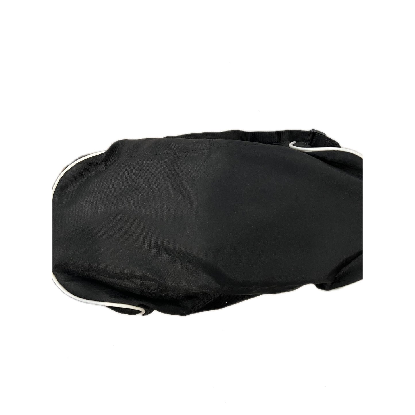 Nike Small Black White Duffel Gym Bag 16"x8"x8"