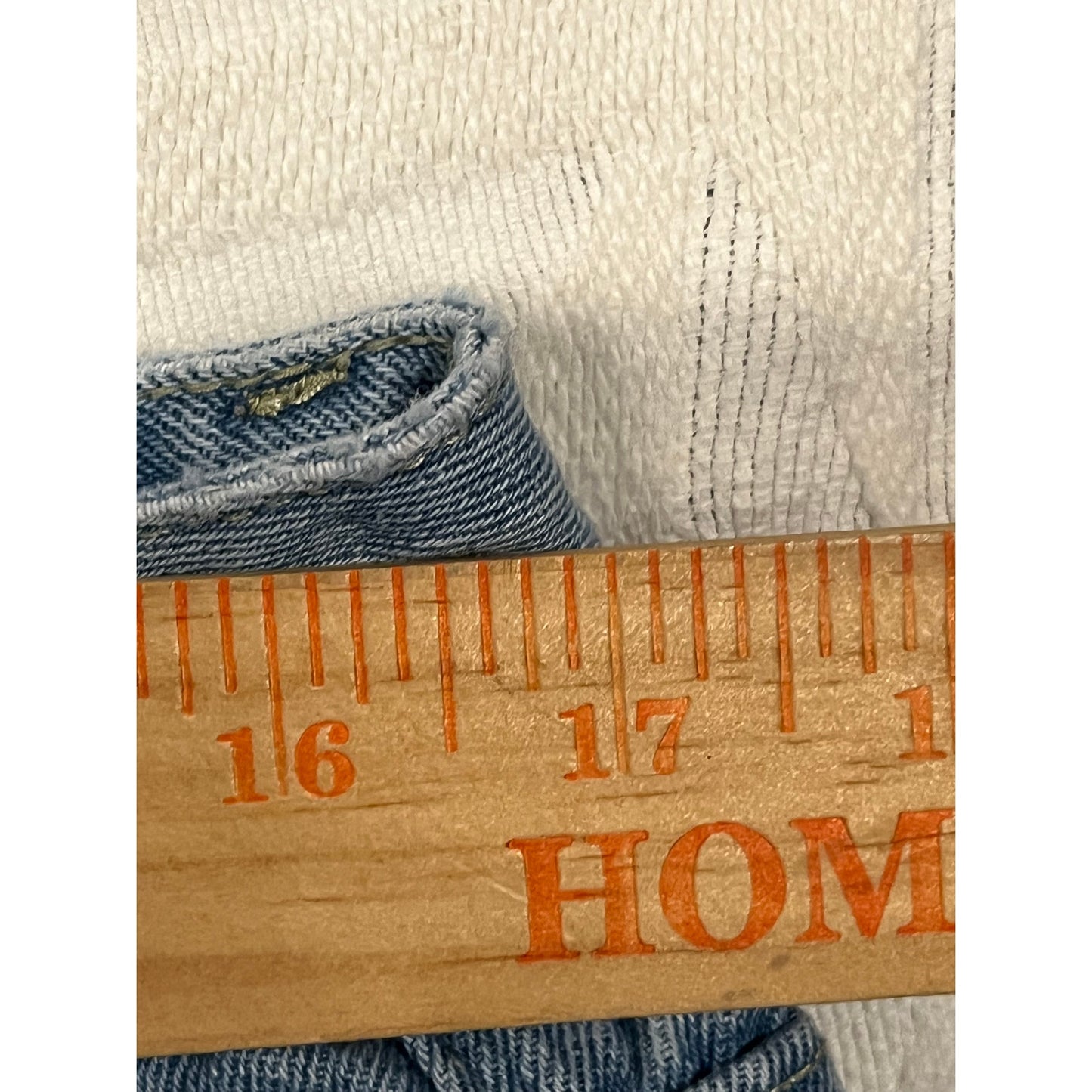 Newtusfan Blue Denim Baggy Jeans Mens 34x28