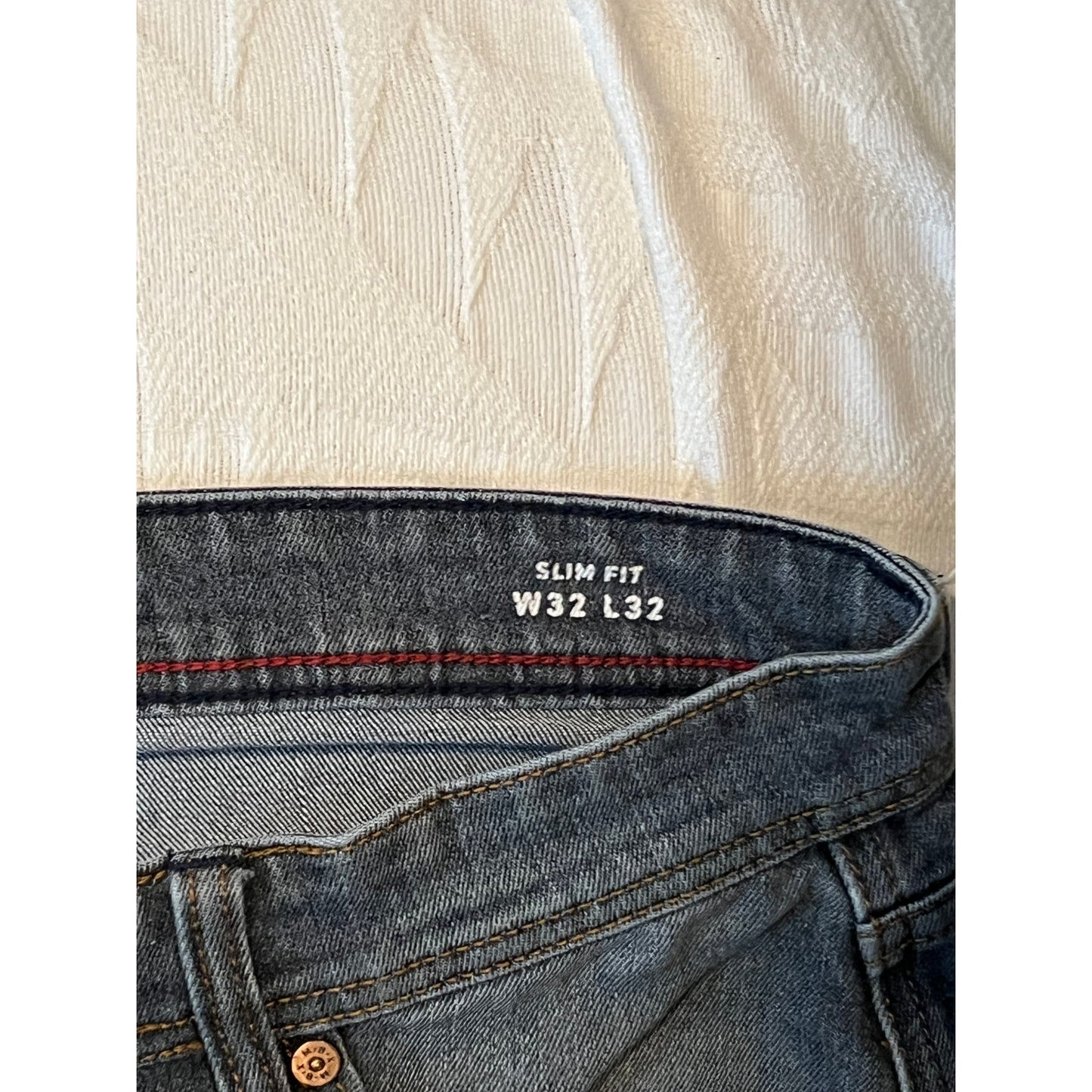 MBX Denim Jeans pitillo para hombre 32x32
