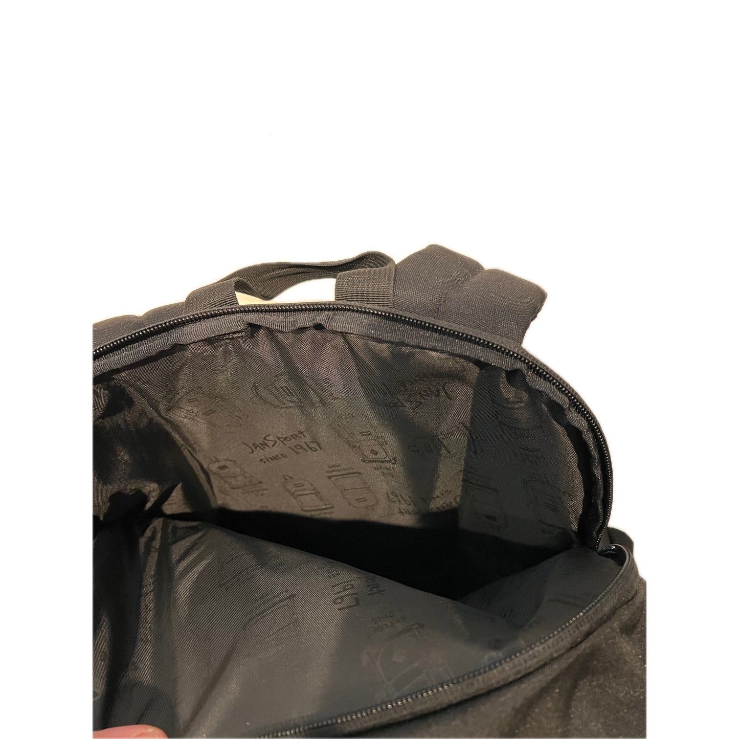 JanSport Suede Campus Brown Black Backpack