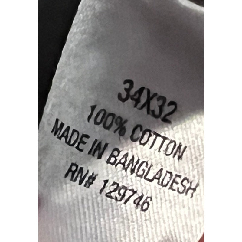 Blue Mountain Beige Straight Jeans Mens 34X32