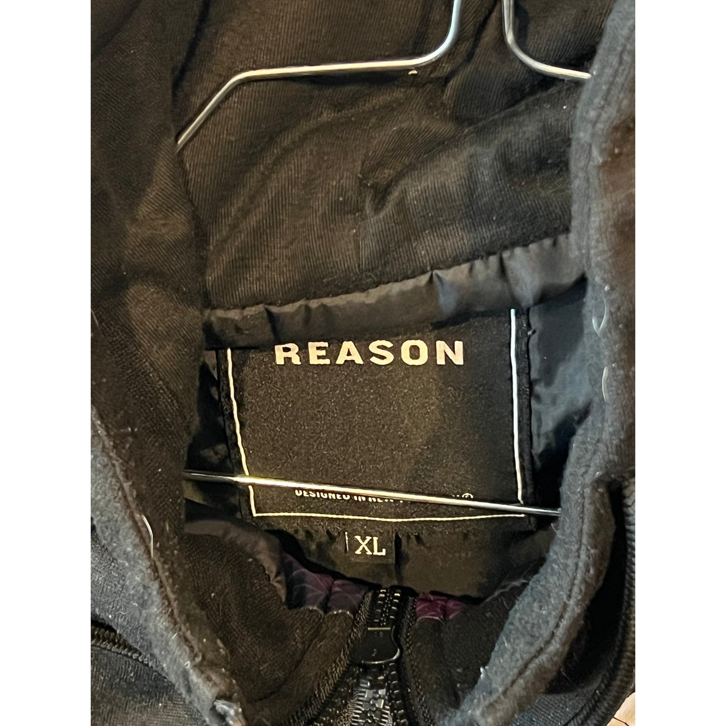 REASON Butterfly Hooded Full ZIp Soft Shell Jacket Mens XL