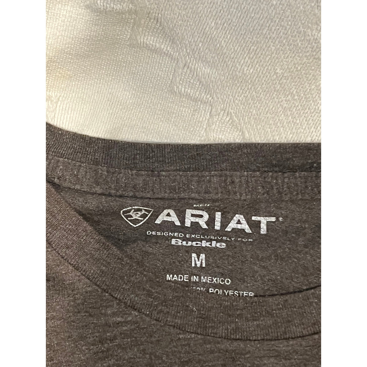 Ariat Brown/Tan T-Shirt Mens Medium
