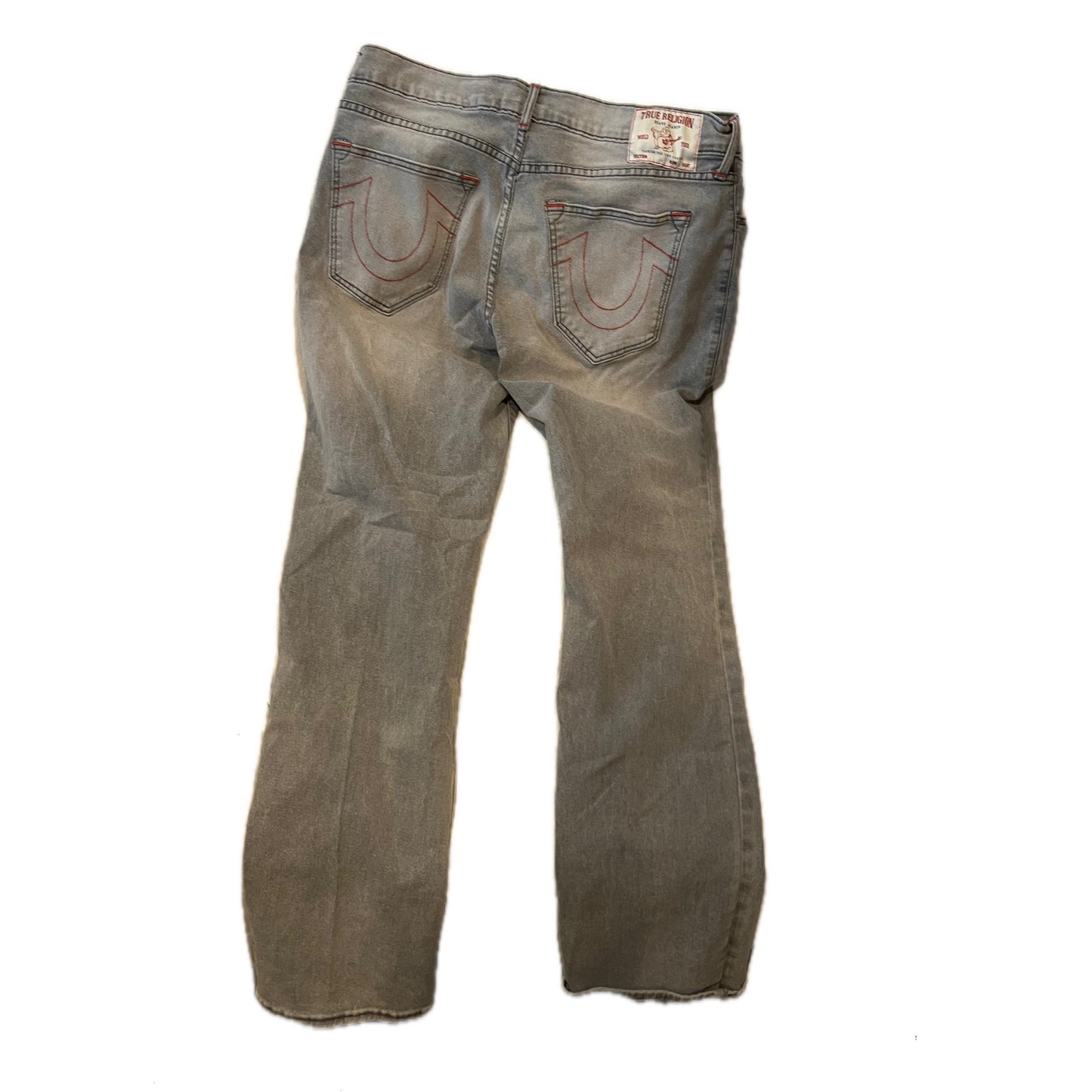 True Religion Relaxed Straight Ricky Jeans Mens 38x34