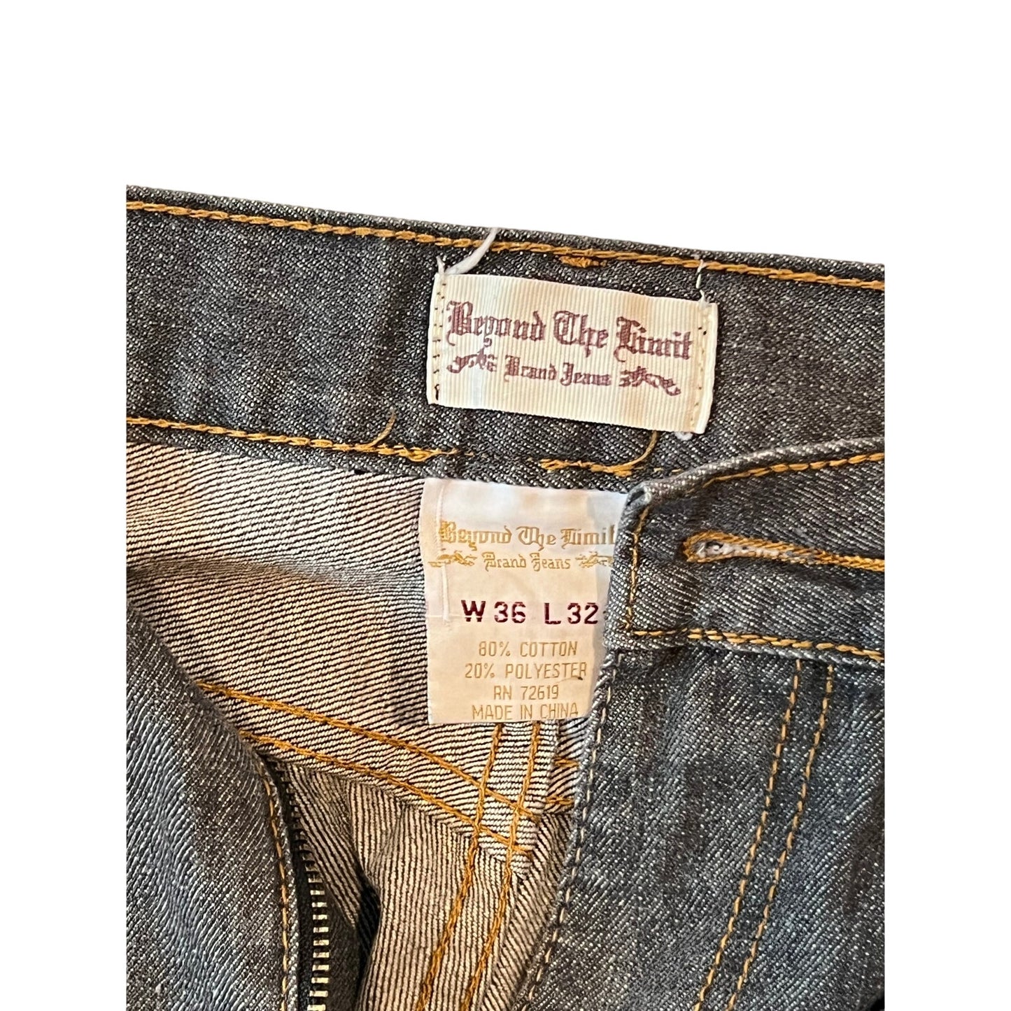 Beyond the Limit Baggy Jeans Men's 36x32