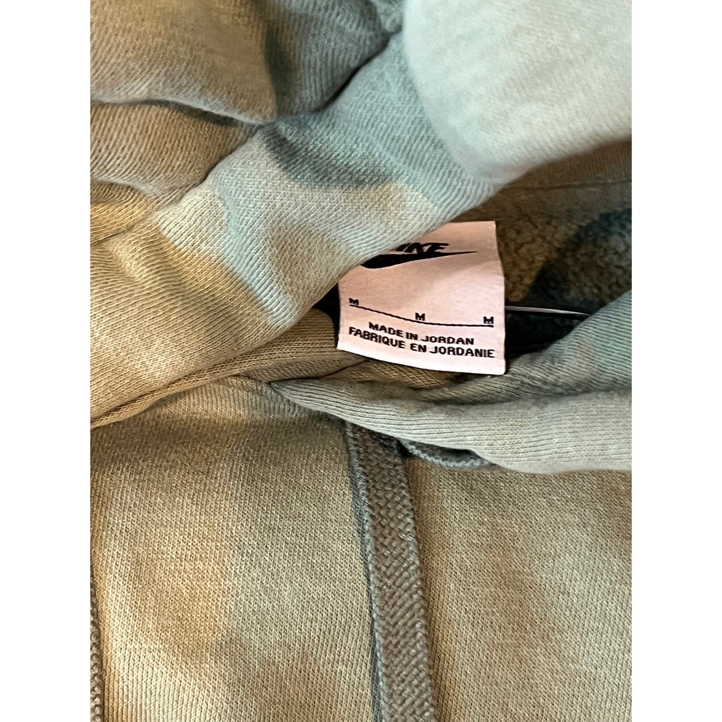 Nike Drab Green Pullover Hoodie Mens M