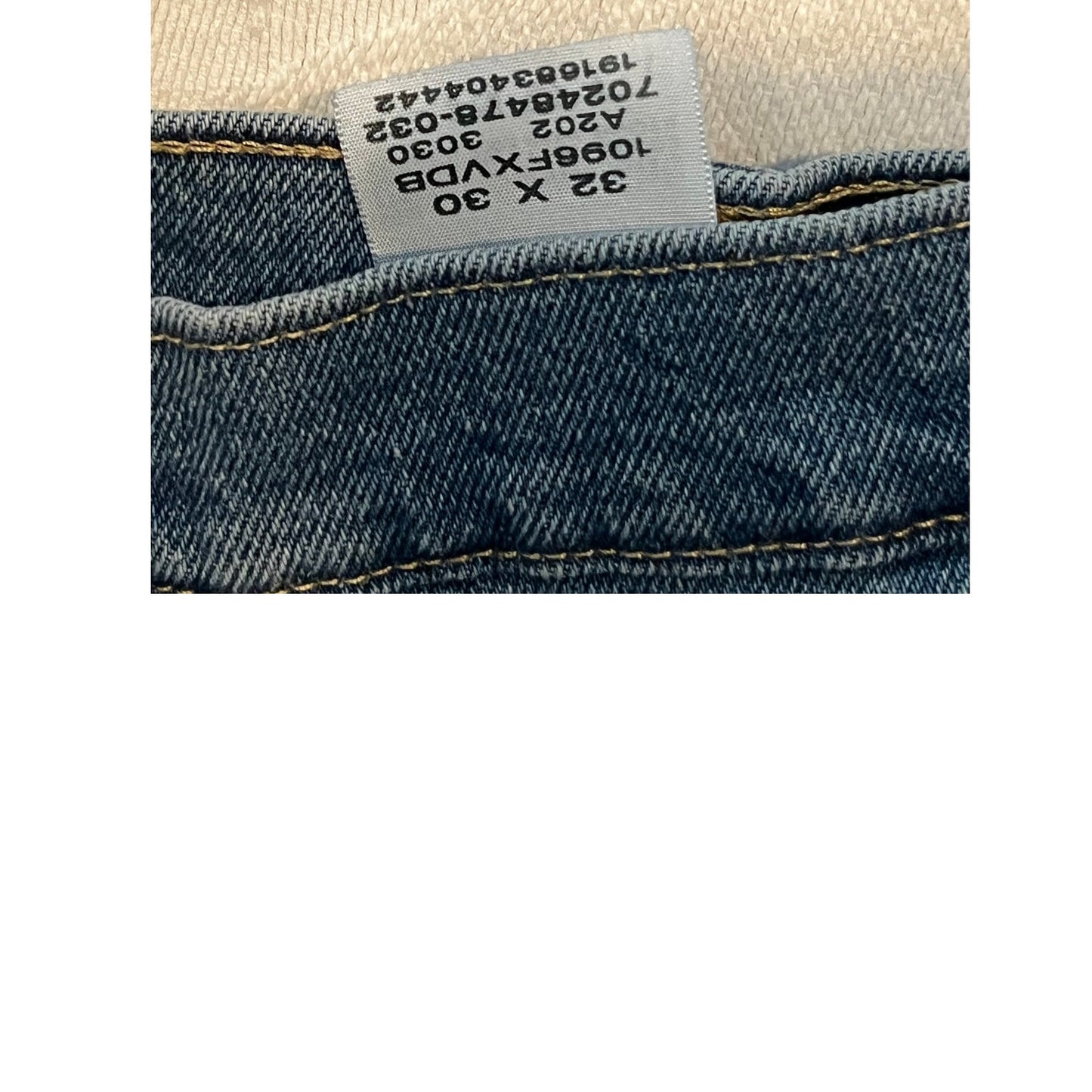 Wrangler Jean coupe droite Homme 32x30