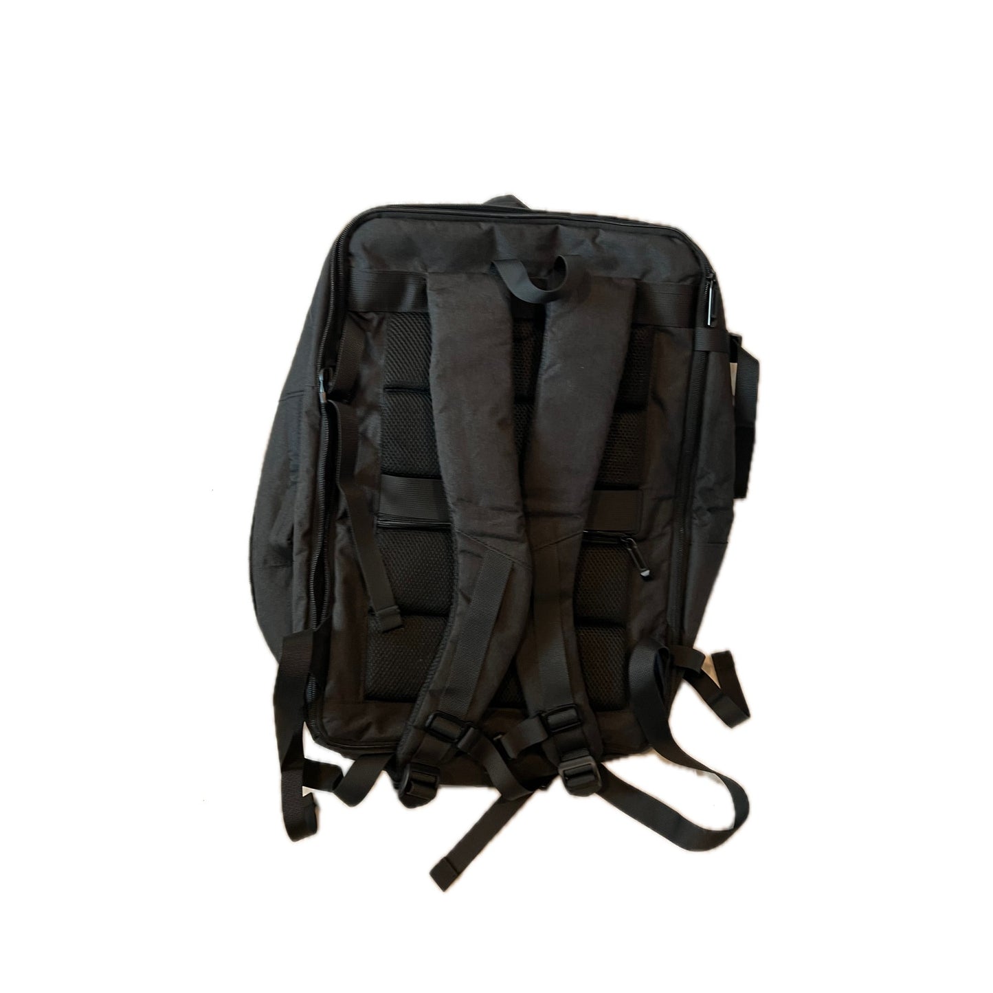 Target Charging Clamshell Black Padded Charging Backpack