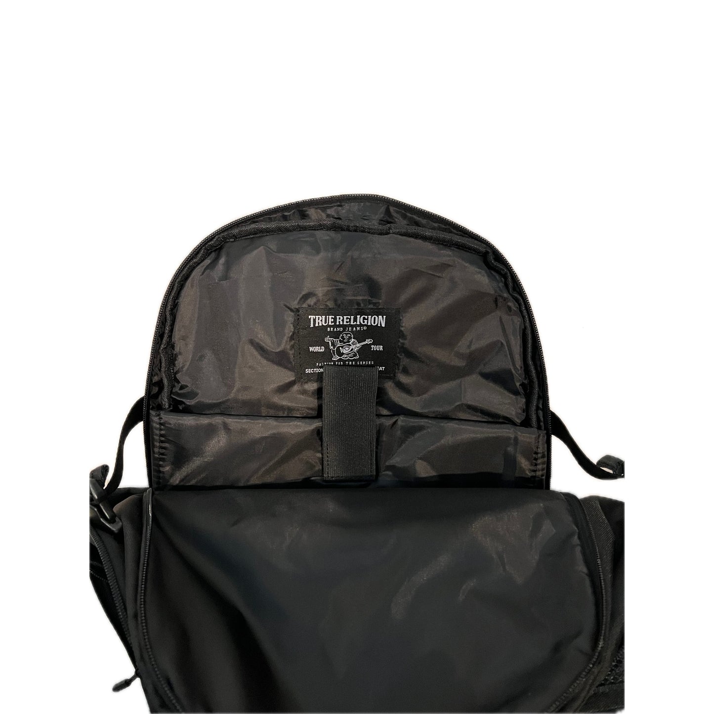 True Religion Black Backpack w TR Tags