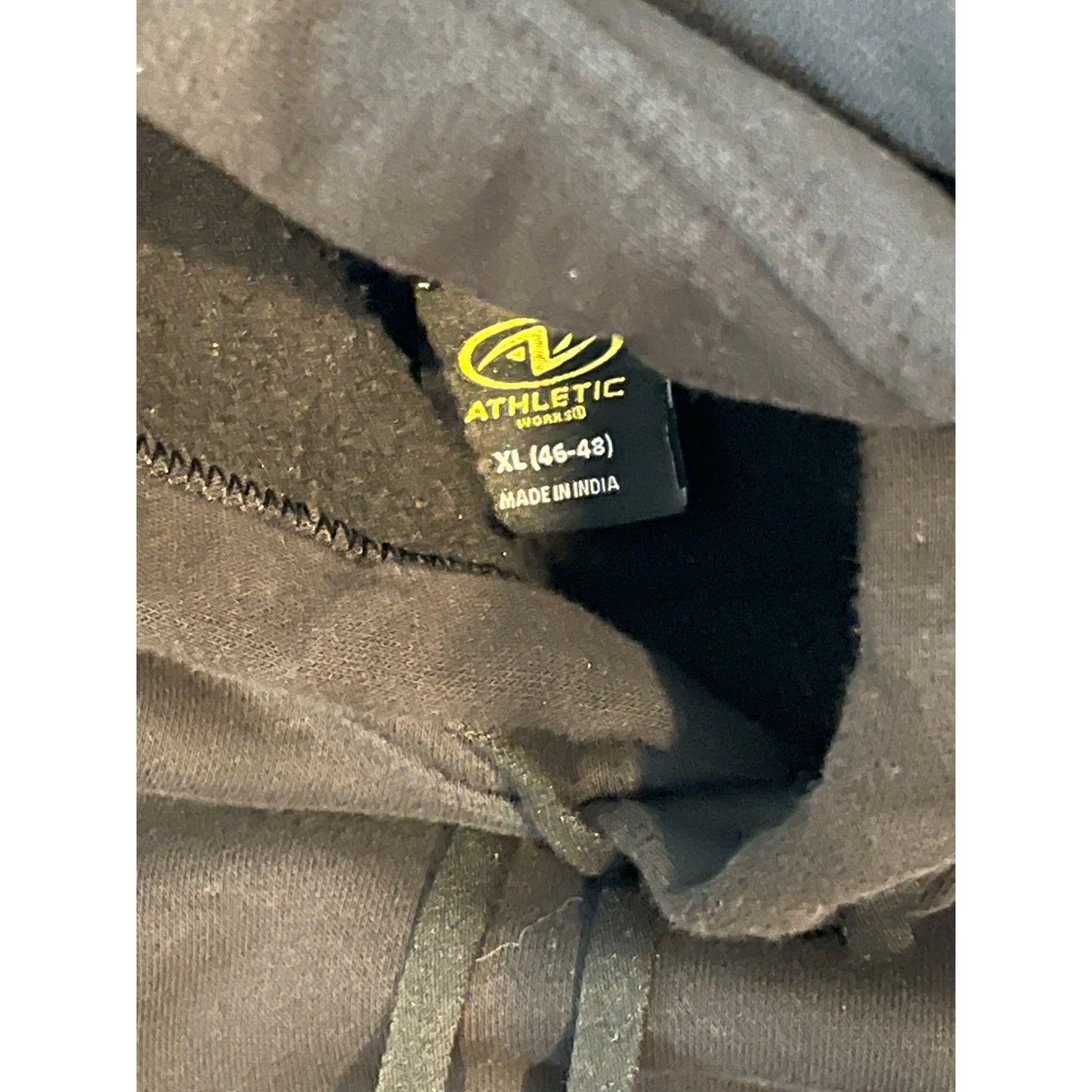 Athletic Works Sweat à capuche noir homme XL